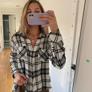 soft button down flannel